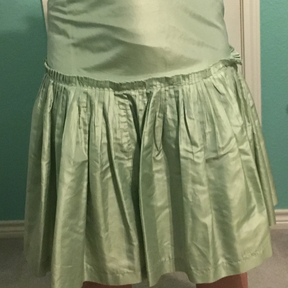 Pleated ruffled skirt